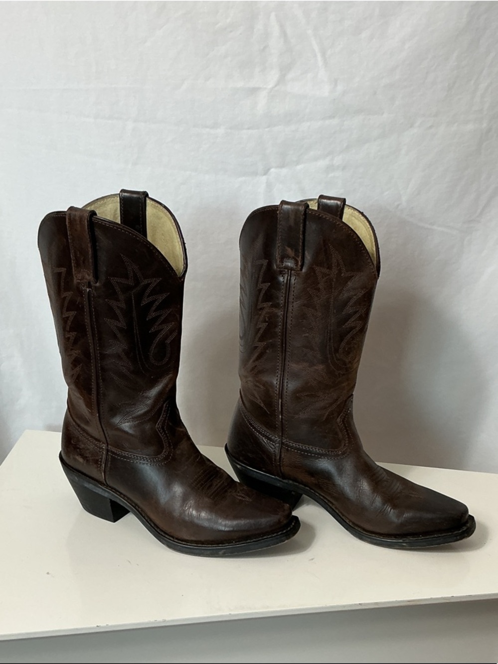 Durango Brown Leather Western Boot - Women's